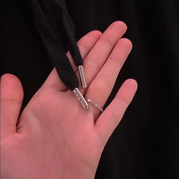 Old Navy black HR straight ankle sweat pants - Picture 5 of 8